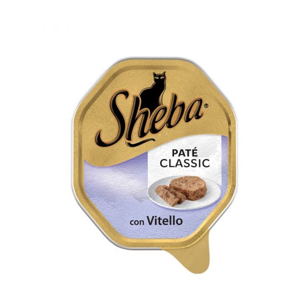 Sheba pate classic con vitello 85gr