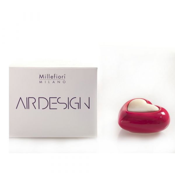 Diffusore air design cuore rosso