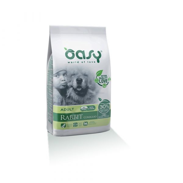 Oasy one protein secco cane al coniglio 2,5kg