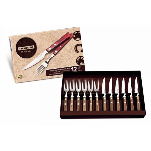 Set churrasco 12 pezzi tramontina