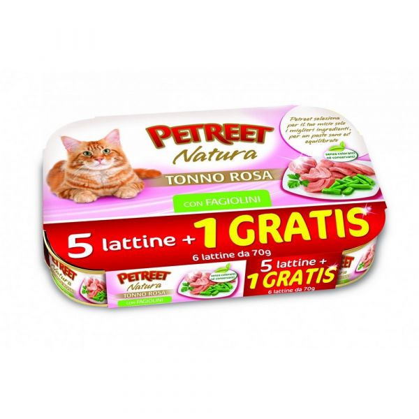 Petreet natura 5+1 70g x 6