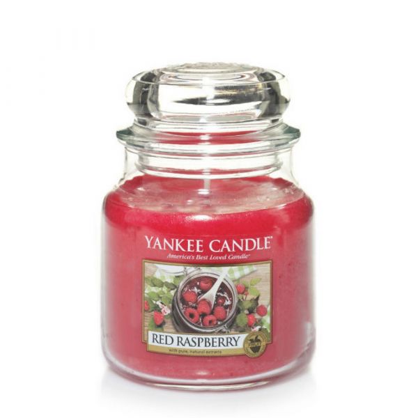 Giara profumata yankee candle red raspberry media