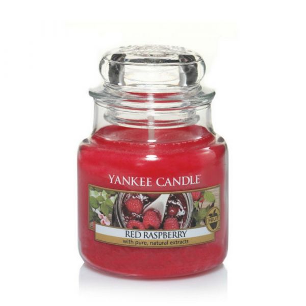 Giara profumata yankee candle red raspberry piccola