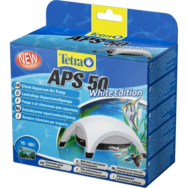 Aeratore per acquario tetra aps 50 white