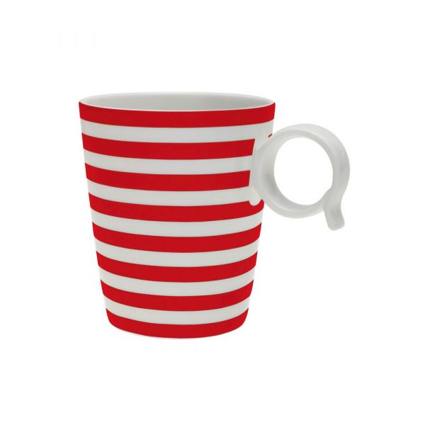 Mug freshness line red