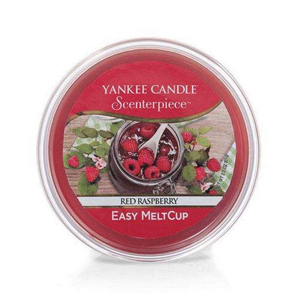 Easy meltcup scenterpiece red raspberry