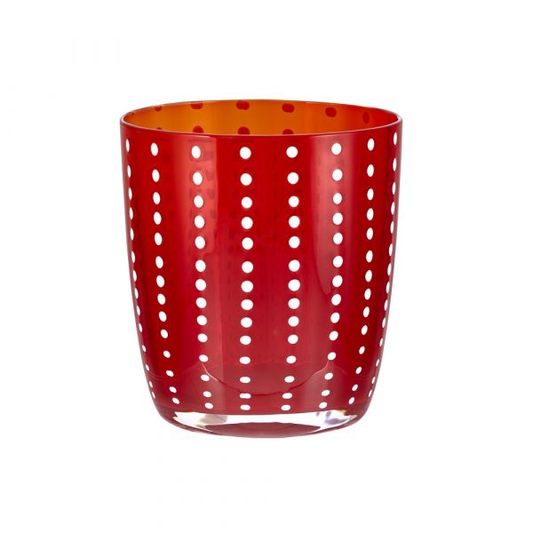 Bicchiere tumbler carnival rosso