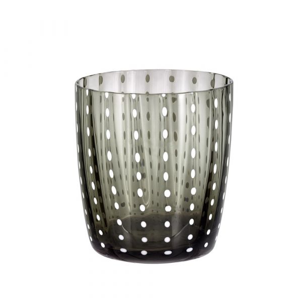 Bicchiere tumbler carnival grigio