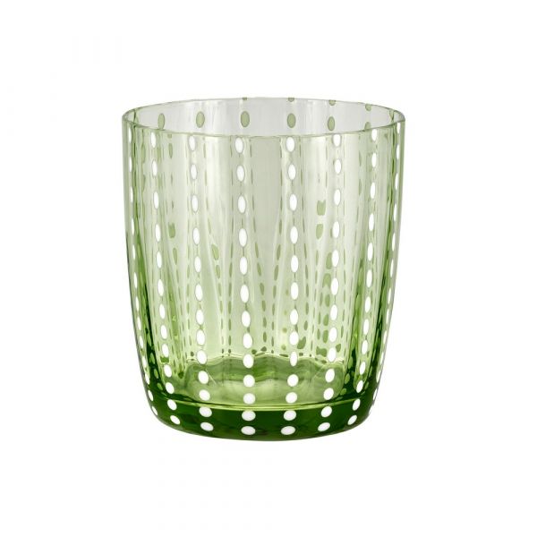 Bicchiere tumbler carnival verde