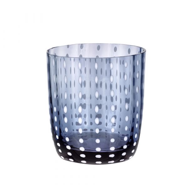 Bicchiere tumbler carnival blu