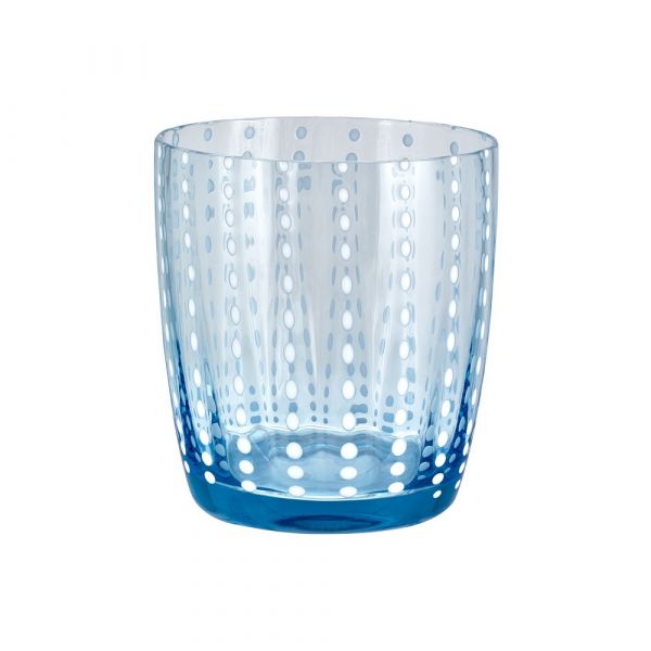 Bicchiere tumbler carnival blu cielo