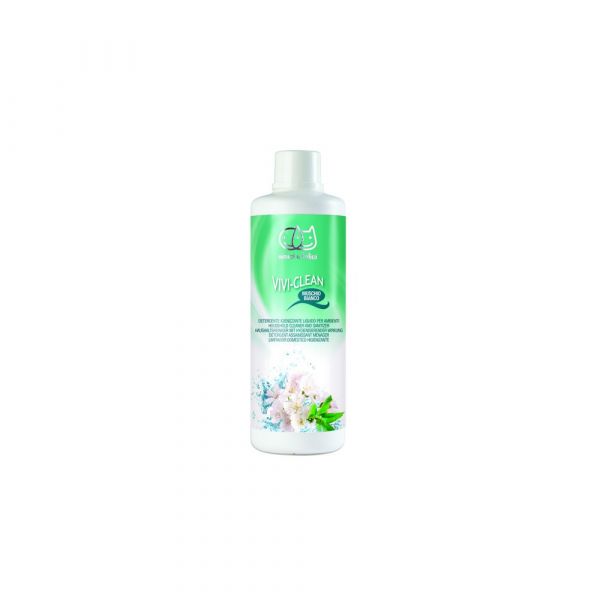 Detergente igienizzante per ambienti al muschio bianco