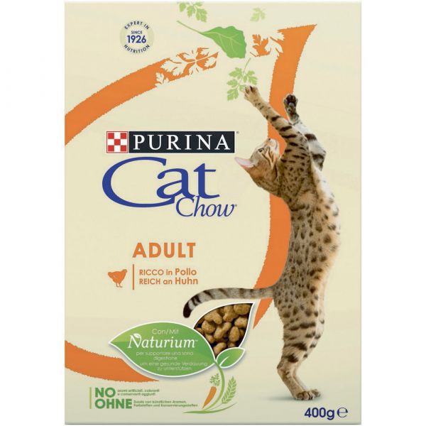 Cat chow ricco in pollo 400gr