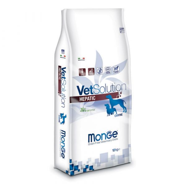 Monge vetsolution hepatic 12kg