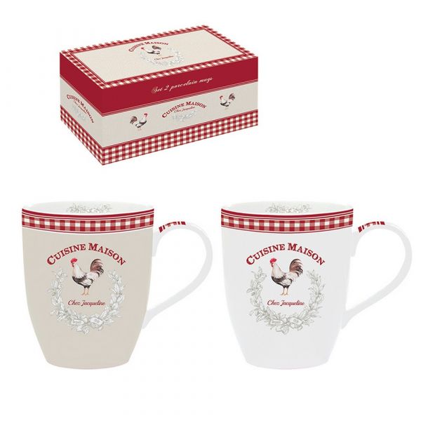 Set 2 mug in confezione regalo