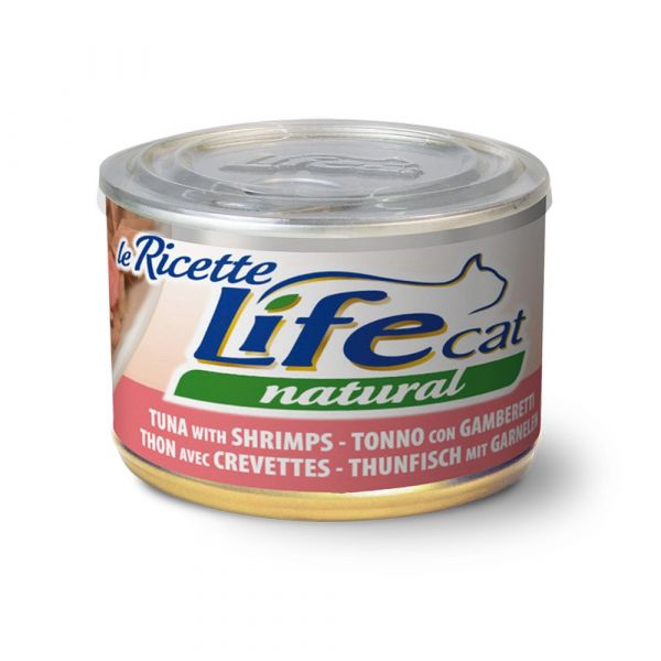 Lifecat ricette tonno-gamberet