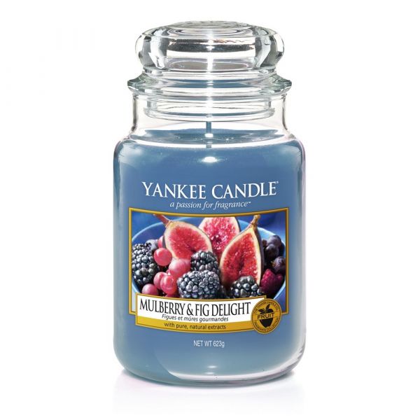 Giara profumata yankee candle mulberry & fig grande