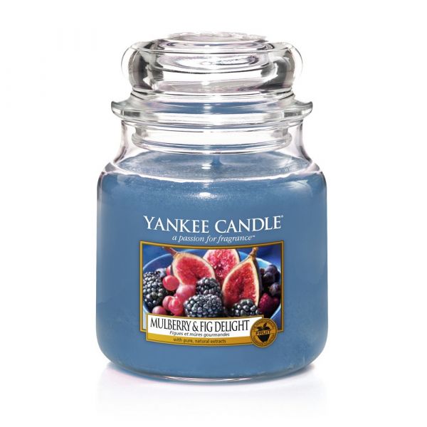 Giara profumata yankee candle mulberry & fig media