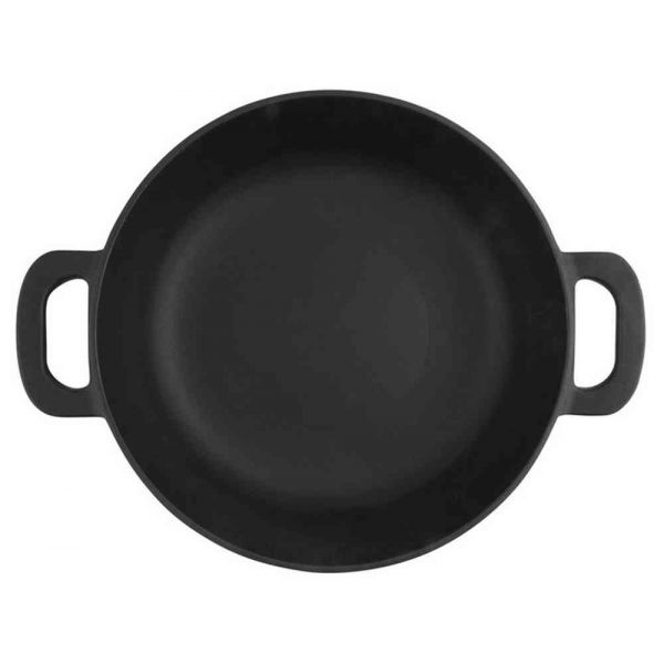 Grill flex wok pan black