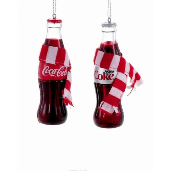 Coca Cola con sciarpa appendibile assortita 4,5 cm