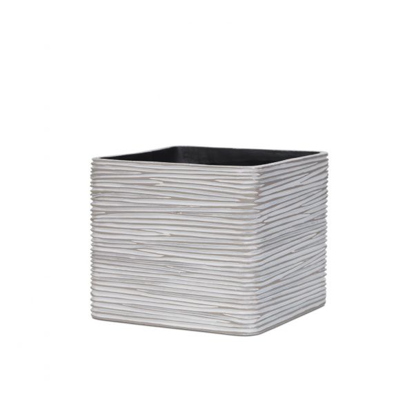Vaso quadrato rib