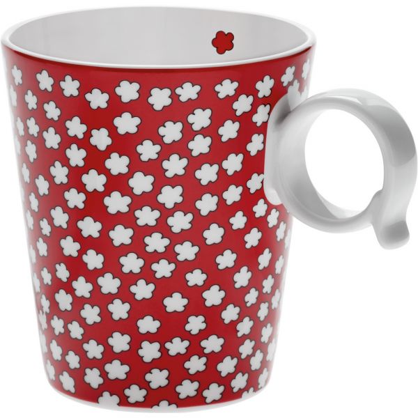 Mug.fresh.blossom red