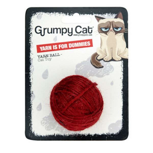 Grumpy cat palla di lana