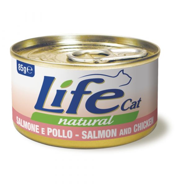Lifecat salmone e pollo
