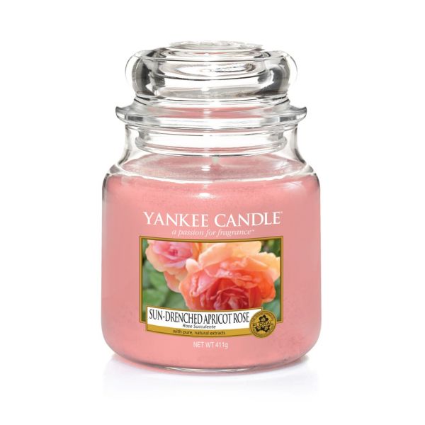 Giara profumata yankee candle sun-drenched apricot rose media
