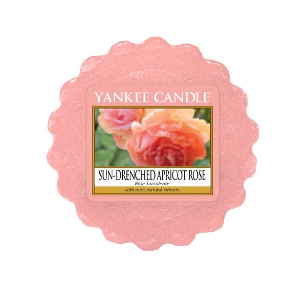 Tartina profumata yankee candle sun-drenched apricot rosa