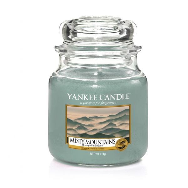 Giara profumata yankee candle misty mountains media