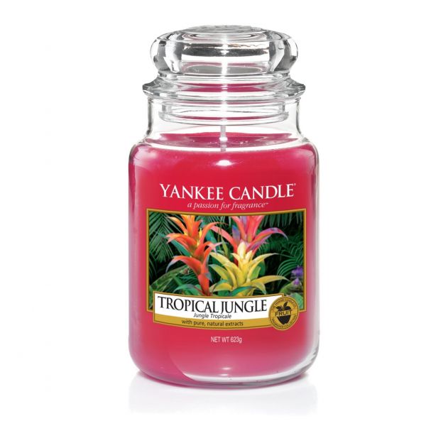 Giara profumata yankee candle tropical jungle grande
