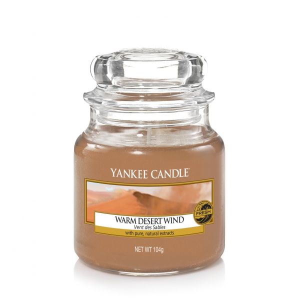 Giara profumata yankee candle warm desert wind piccola