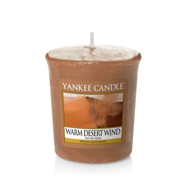 Moccolo profumato yankee candle warm desert wind