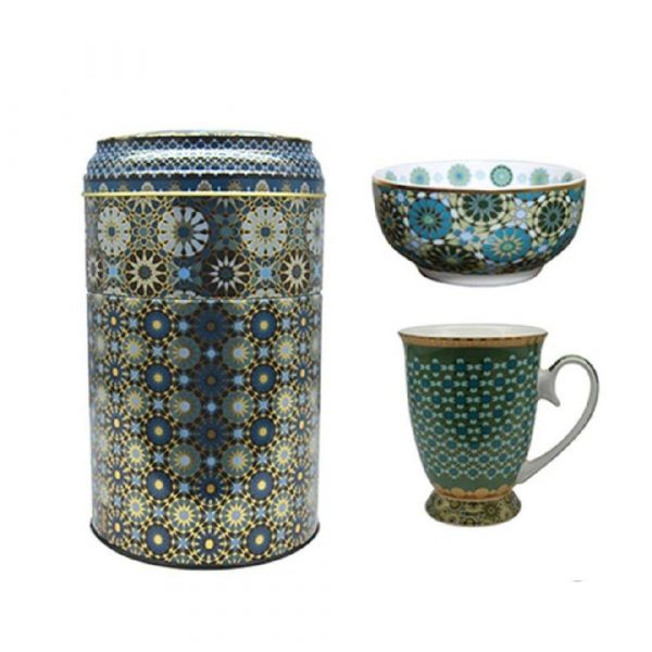 Set mug+ciotola andalusia