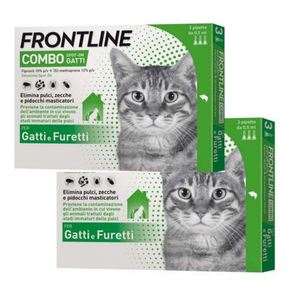 Frontline combo per gatti (2 confezioni)