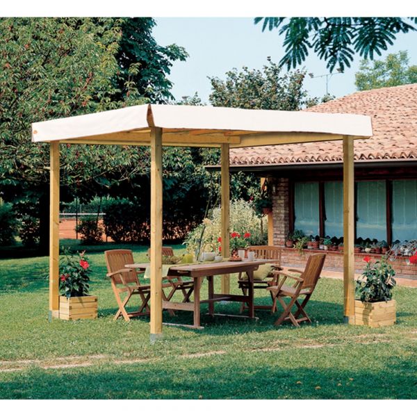 Pergola indipendente melon