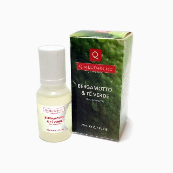 Fragranza al bergamotto e the verde 20ml