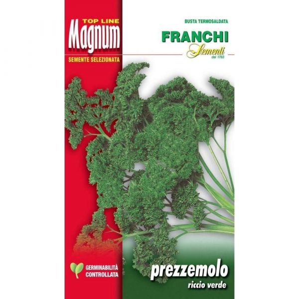 Semente magnum prezzemolo riccio verde