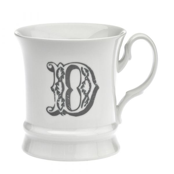 Letter mug d