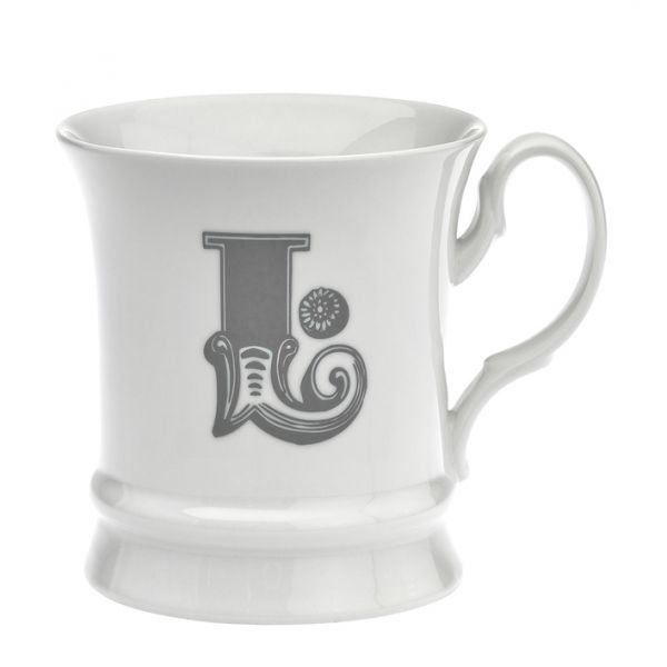 Letter mug l