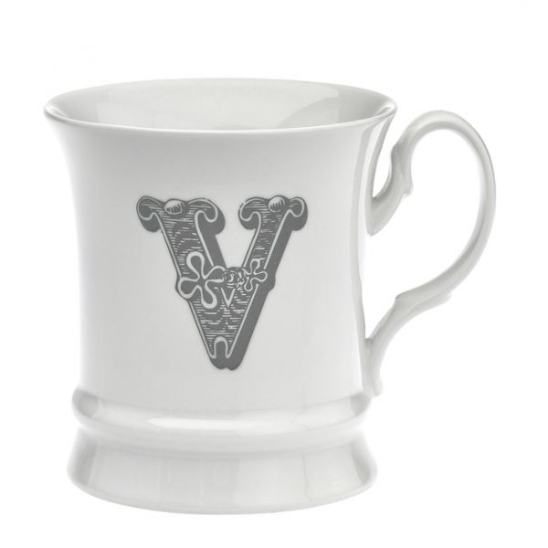 Letter mug v