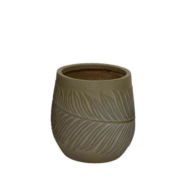 Vaso fibre clay cm. 32x32