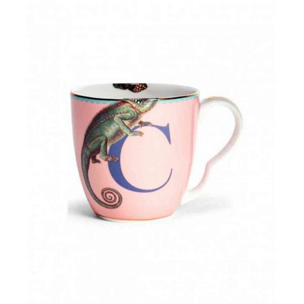 Alphabet mug  chameleon