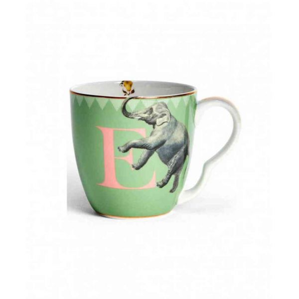 Alphabet mug  elephant