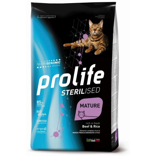 Prolife Cat Sterilised mat manzo e riso 400 g