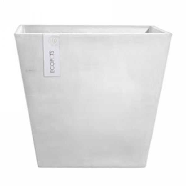 Vaso Rotterdam white grey 20cm