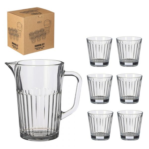 Aqua-drinking-set-glass-7-Pz