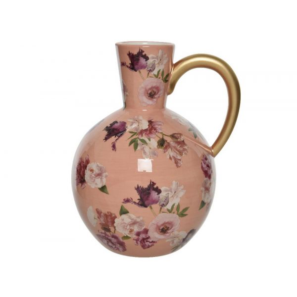 Vase-porcelain-kettle-flowers