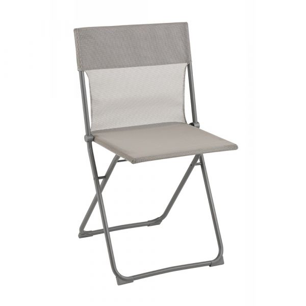 Set tavolo balcony colorblock titane 70x70 cm + 2 sedie terre